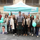 Postius junto a otros integrantes de su candidatura.