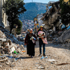 Efectes dels terratrèmols a Turquia.