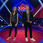 Xavi Martínez i Julia Varela, presentadors del programa.