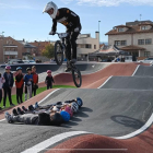 Imagen de archivo de la inauguración del ‘pump track’ de Fraga.