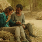 La pareja protagonista del film chino ‘El regreso de las golondrinas’.