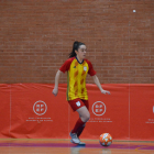 Karen Pons, del Linyola, con la selección catalana.