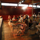 Un momento del ‘networking’ celebrado en el Cafè del Teatre. 