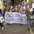 Marcha contra la violencia machista del pasado 25 de noviembre en Lleida. 