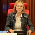 Rosa Romà, presidenta de la CCMA, ahir al Parlament.