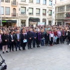 Concentración el pasado 8 de marzo en Badalona en rechazo a la violación en grupo de una niña. 