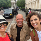 El leridano Josep Plana, durante la grabación del programa en Londres con Sílvia Abril y Toni Acosta.