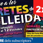 Con motivo de las Festes de Tardor, llegan las Firetes a Lleida.