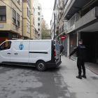 Trasllat del cadàver de la dona morta ahir a Saragossa.