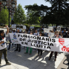 Protesta el pasado día 4 ante la subdelegación del Gobierno.