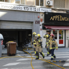 Los Bomberos activaron cuatro dotaciones.