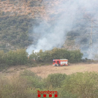 Incendi forestal al nucli de la Maçana, a Camarasa