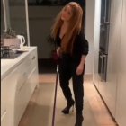 Frame de la publicación de Shakira en TikTok.