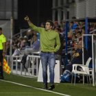 Pere Martí, durante el último partido ante el Terrassa.