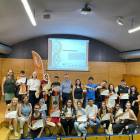 La regidoria d’Educació de Lleida va acollir ahir l’entrega dels diplomes.