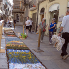 Les flors van vestir els carrers de Guissona.