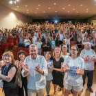 L’acte va reunir prop de mig miler de persones al Teatre de la Llotja de Lleida.