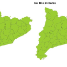 Quatre comarques del pla de Lleida en alerta per calor.