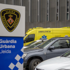 Vista de la comisaría de la Guardia Urbana de Lleida. 