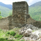 Imatge d’arxiu de la torre del castell de la Baronia de Les.