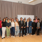 Foto de familia de los participantes en el programa. 