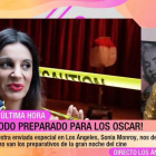 Ahí la tienen, Sonia a pie de Oscar.