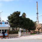 La entrada a las instalaciones de IQOXE