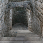 El pozo de ‘pedra seca’ que el consistorio rehabilitará.