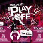 Campanya d'abonaments per al play-off del Força Lleida.