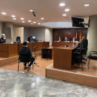 El acusado, ayer en la Audiencia de Lleida. 