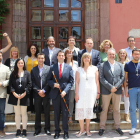 Imatge del nou govern municipal de la Seu d'Urgell