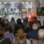 Desenes de persones van assistir a l’acte d’Activem Lleida.
