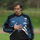 Txetxu Rojo, en su etapa como entrenador de la UE Lleida.