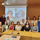 Els participants en la jornada del Grup Febe a la Universitat Rovira i Virgili de Tarragona.