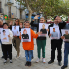 La presentació de la campanya, ahir a la plaça Major de Mollerussa.