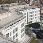 Vista de l’edifici dels jutjats de Lleida, al Canyeret.