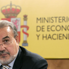 El vicepresident segon del Govern espanyol i ministre d'Economia i Hisenda, Pedro Solbes .