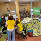 Miembros de USTEC-STEs 'acampan' en la delegación de Educación