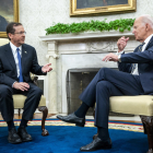 Encuentro de los presidentes de Israel y EEUU en Washington .