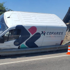 Ferit lleu un conductor en una sortida de via a la C-12 a Corbins