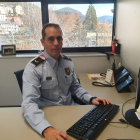 El cabo David Cañete, jefe de la Unidad Regional de Policía Administrativa de los Mossos en el Pirineo. 