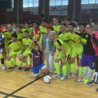 El equipo campeón del Lamsauto Futsal Lleida.