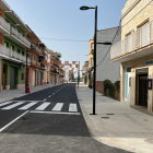 La Granja reobre al trànsit l'entrada al poble al cap de 4 mesos d'obres