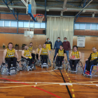 El equipo del CB Pardinyes de baloncesto en silla de ruedas que competirá esta temporada.