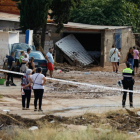 Las fuertes lluvias inundaron las calles y varias viviendas. 