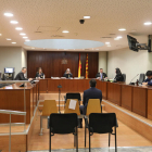 Imatge de la vista de diligències prèvies a l’Audiència de Lleida.