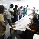 La votació de les eleccions de Mali al centre de l’Ereta.