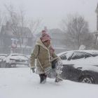 La neu s’ha generalitzat en bona part del nord dels Estats Units per la tempesta àrtica.