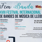 XVIII Festival Internacional de Bandes de Música de Lleida