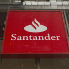 Una sede del Banco Santander.
